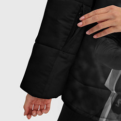 Куртка зимняя женская Коби Брайант, цвет: 3D-черный — фото 2