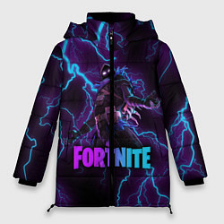 Куртка зимняя женская FORTNITE RAVEN, цвет: 3D-черный