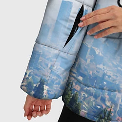 Куртка зимняя женская GTA 5, цвет: 3D-черный — фото 2