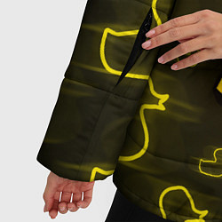 Куртка зимняя женская Brawl Stars Leon Sally, цвет: 3D-черный — фото 2