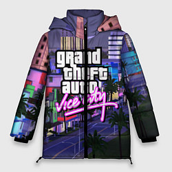 Женская зимняя куртка Grand Theft Auto Vice City
