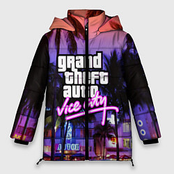 Женская зимняя куртка Grand Theft Auto Vice City