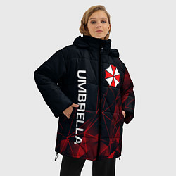 Куртка зимняя женская UMBRELLA CORP, цвет: 3D-красный — фото 2