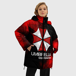 Куртка зимняя женская UMBRELLA CORP, цвет: 3D-красный — фото 2