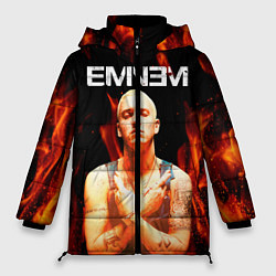 Куртка зимняя женская EMINEM, цвет: 3D-черный