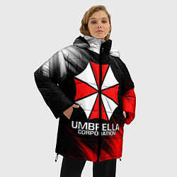 Куртка зимняя женская UMBRELLA CORP, цвет: 3D-черный — фото 2