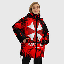 Куртка зимняя женская UMBRELLA CORP, цвет: 3D-черный — фото 2