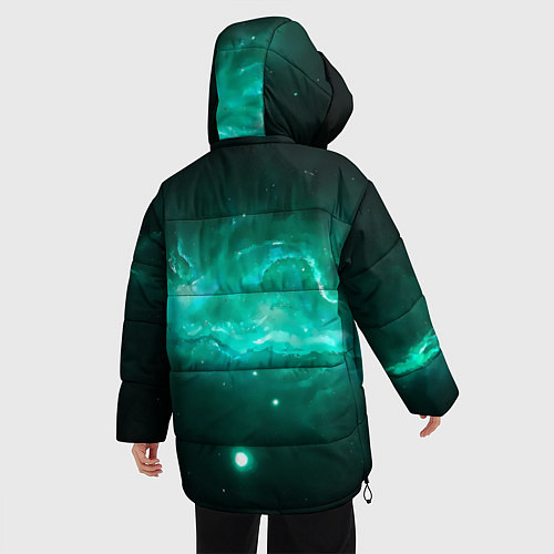 Женская зимняя куртка Изуку Мидория / 3D-Черный – фото 4