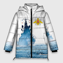 Куртка зимняя женская ВМФ, цвет: 3D-красный