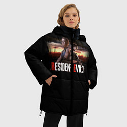 Куртка зимняя женская Resident Evil 3, цвет: 3D-черный — фото 2