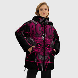 Куртка зимняя женская ACDC, цвет: 3D-светло-серый — фото 2