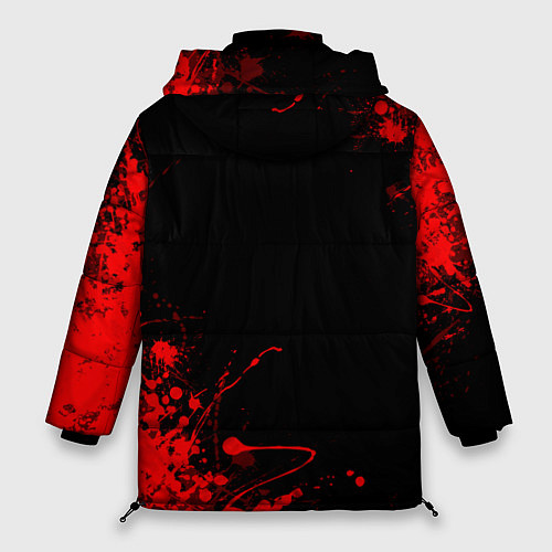 Женская зимняя куртка JUDAS PRIEST / 3D-Красный – фото 2