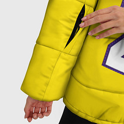Куртка зимняя женская Kobe Bryant 24, цвет: 3D-светло-серый — фото 2