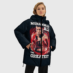 Куртка зимняя женская Muhammad Ali, цвет: 3D-светло-серый — фото 2