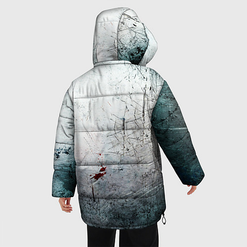Женская зимняя куртка Assassins Creed / 3D-Черный – фото 4