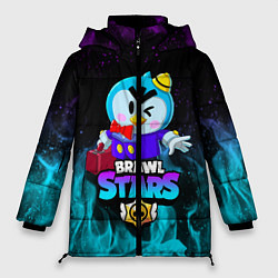 Куртка зимняя женская BRAWL STARS MRP, цвет: 3D-черный