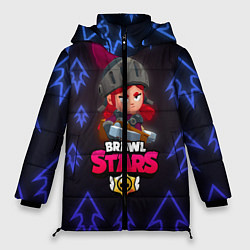 Куртка зимняя женская Brawl Stars Shadow Knight Jassie, цвет: 3D-черный