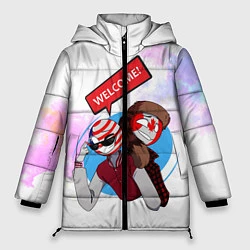 Куртка зимняя женская Country Humans, цвет: 3D-красный
