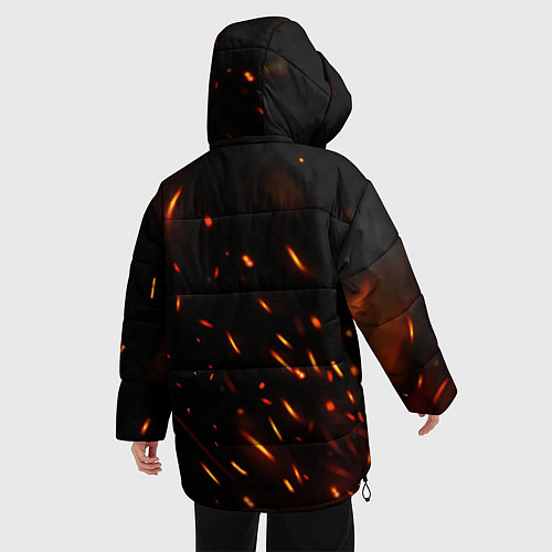 Женская зимняя куртка The Queen / 3D-Черный – фото 4
