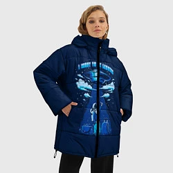Куртка зимняя женская Ufo, цвет: 3D-черный — фото 2