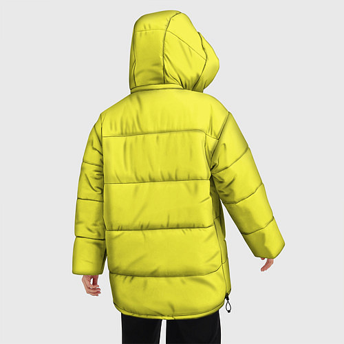 Женская зимняя куртка Billie Yellow and Red / 3D-Черный – фото 4