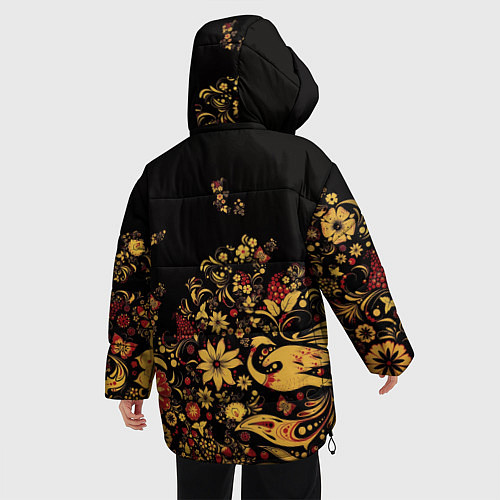 Женская зимняя куртка GUSLI / 3D-Черный – фото 4