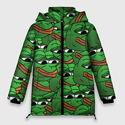 Женская зимняя куртка Pepe The Frog