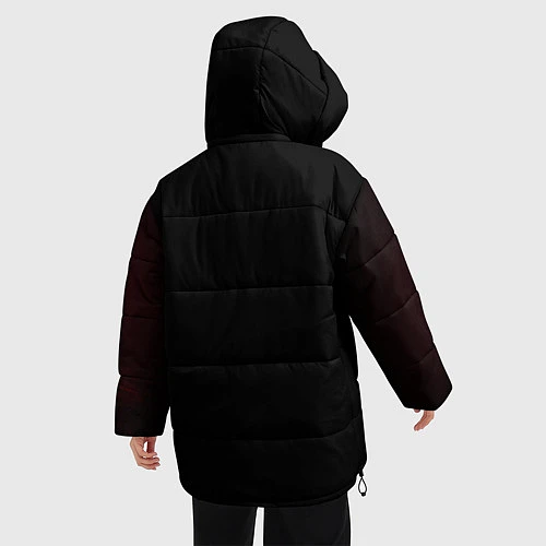Женская зимняя куртка DEVIL MAY CRY DMC / 3D-Черный – фото 4