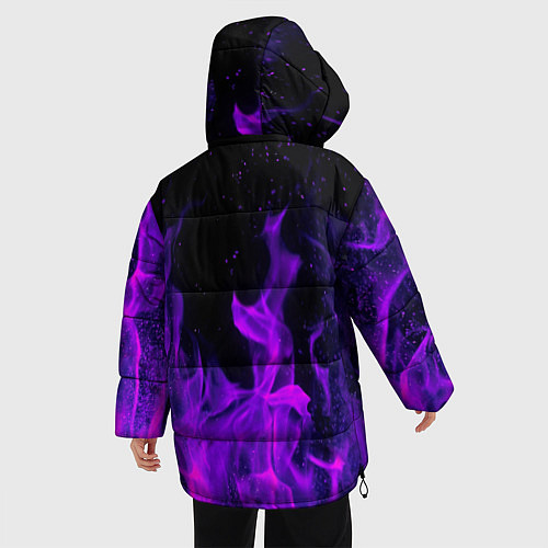 Женская зимняя куртка QUEEN / 3D-Черный – фото 4