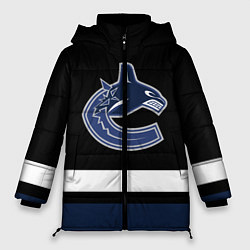 Куртка зимняя женская Vancouver Canucks, цвет: 3D-черный