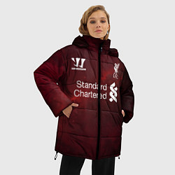 Куртка зимняя женская Liverpool, цвет: 3D-черный — фото 2