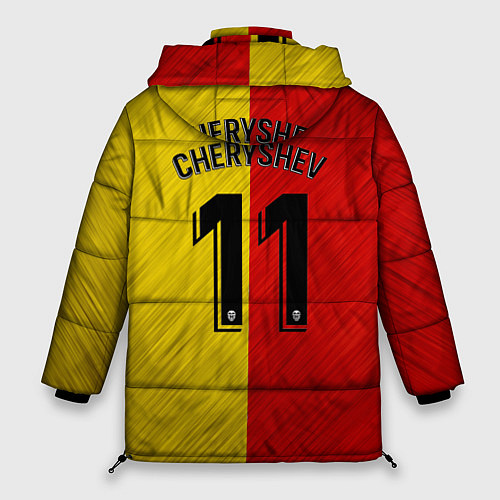 Женская зимняя куртка Черышев / 3D-Красный – фото 2