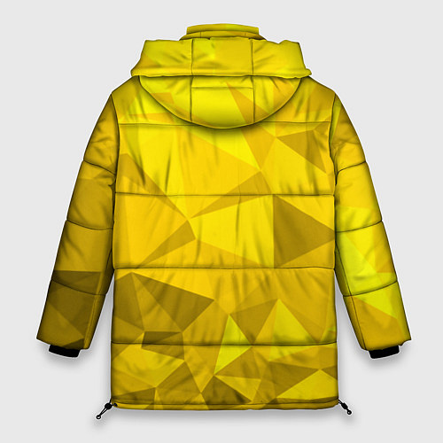 Женская зимняя куртка YELLOW ABSTRACT / 3D-Светло-серый – фото 2