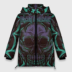 Куртка зимняя женская Iron Maiden, цвет: 3D-черный