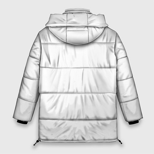 Женская зимняя куртка Кот боксёр / 3D-Красный – фото 2