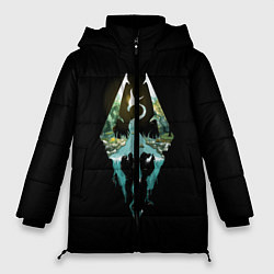 Куртка зимняя женская THE ELDER SCROLLS, цвет: 3D-черный