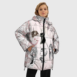 Куртка зимняя женская 8 марта, цвет: 3D-черный — фото 2