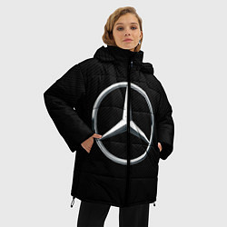 Куртка зимняя женская MERCEDES-BENZ CARBON, цвет: 3D-красный — фото 2