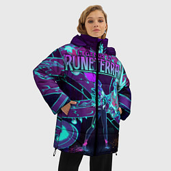 Куртка зимняя женская Legends of Runeterra, цвет: 3D-черный — фото 2
