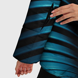 Куртка зимняя женская Плавность,, цвет: 3D-черный — фото 2