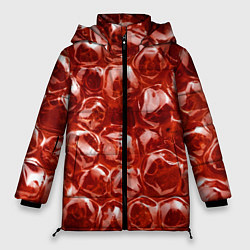 Женская зимняя куртка Красный Лед