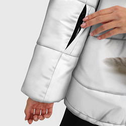 Куртка зимняя женская Kiss me cat, цвет: 3D-черный — фото 2
