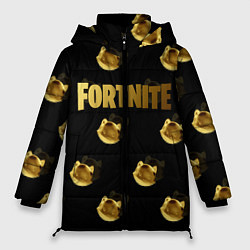 Женская зимняя куртка Fortnite gold