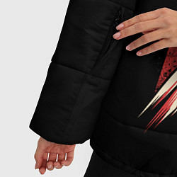 Куртка зимняя женская ONE-PUNCH MAN, цвет: 3D-красный — фото 2