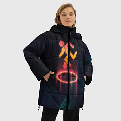 Куртка зимняя женская PORTAL, цвет: 3D-светло-серый — фото 2