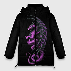 Куртка зимняя женская Purple Dragon, цвет: 3D-черный