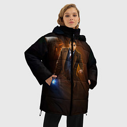 Куртка зимняя женская DAVID TENNANT, цвет: 3D-черный — фото 2