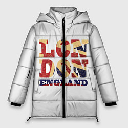 Куртка зимняя женская London, цвет: 3D-черный