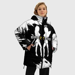 Куртка зимняя женская Brazzers, цвет: 3D-черный — фото 2