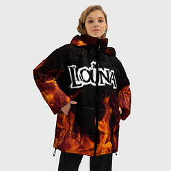 Куртка зимняя женская Louna, цвет: 3D-черный — фото 2